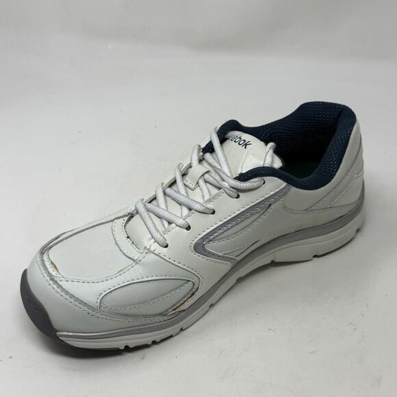 Reebok Return Run Oxford Sneakers Work Shoes Womens 9 M Off White Slip Resistant - Picture 7 of 16